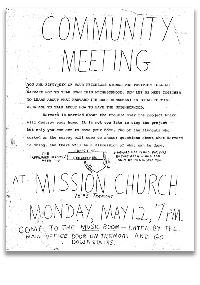 First Community Meeting Flyer